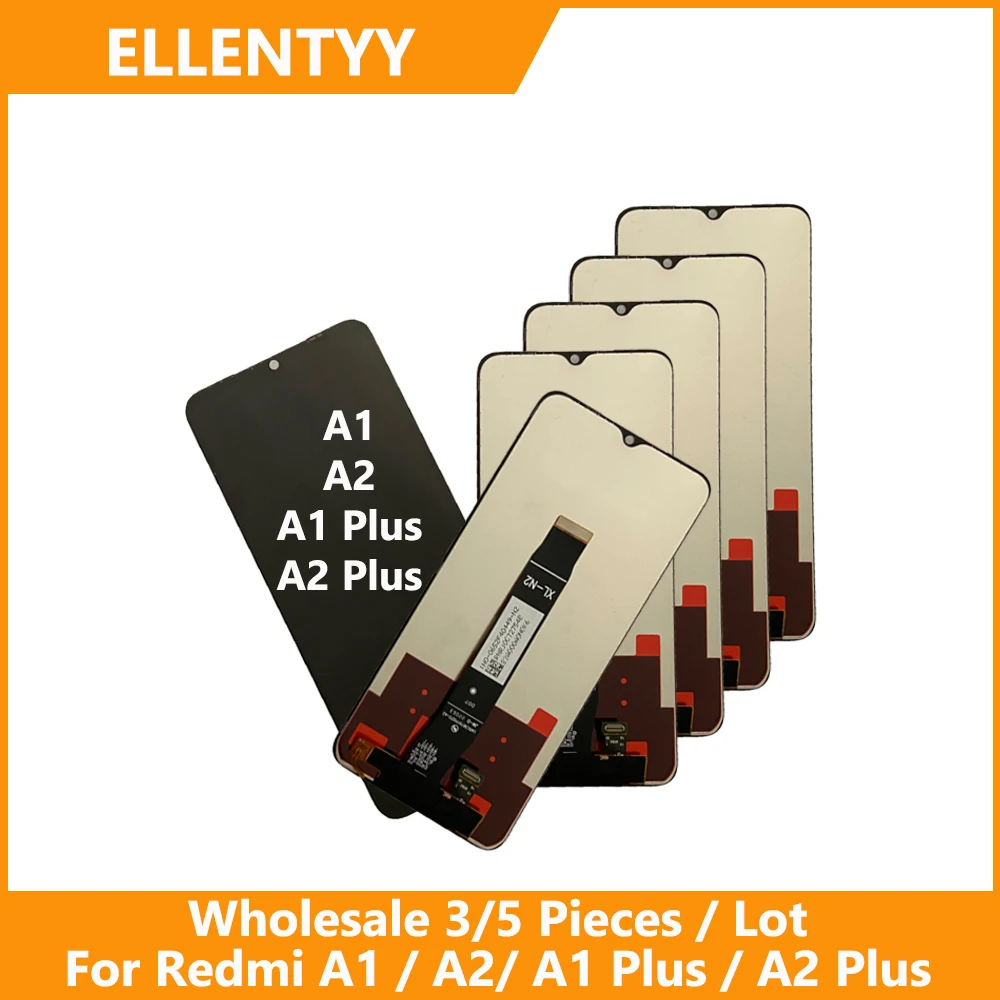 

Wholesale 3/5 pieces / Lot For Xiaomi Redmi A1 / A1 Plus And Redmi A2 / A2 Plus Screen Lcd display With Touch Digitizer