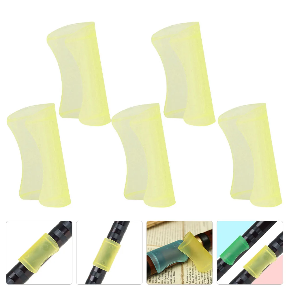 

5 Pcs Dimo Protective Cover Portable Flute Film Covers Practical Protectors Accessories Abs Supplies