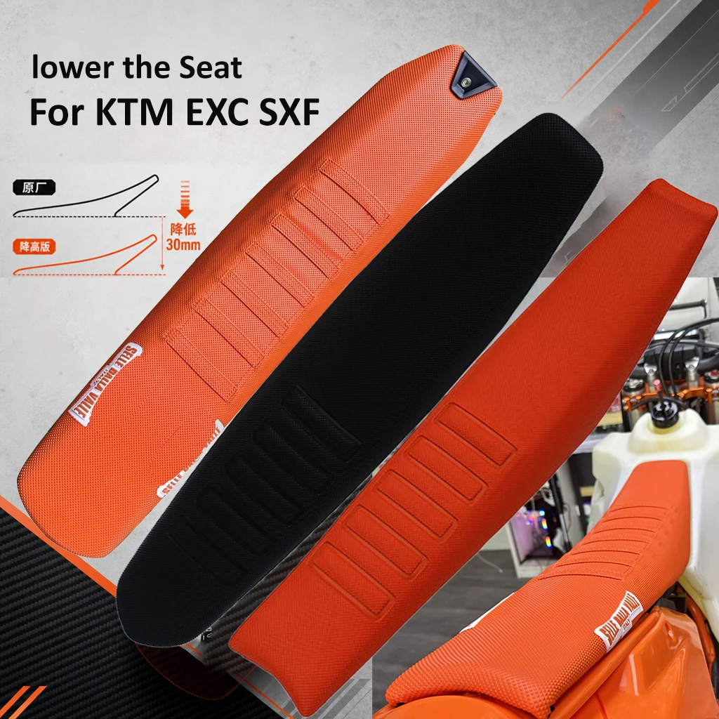moto Seat Assembly Anti-slipFor KTM EXC EXCF SX SXF XC XCF XCW XCFW 125-500 2017- 2025 Enduro motorcycle Lower seat cushion250