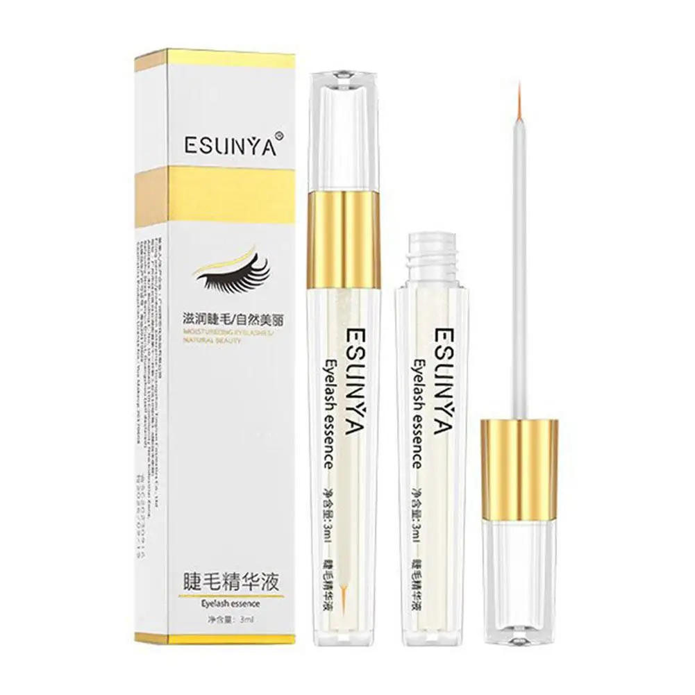 ESLINYA-Mascara Nutriment Cils, Cils Bouclés Foncés, Liquide Sourcils, miles Naturelle