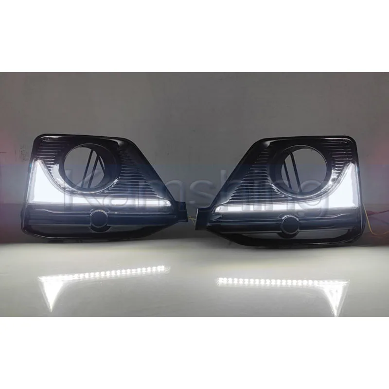 Kamshing 1 Set Modifying LED Daytime Running Light DRL For Haval H6 2021-2023 Front Fog Light Fog Lamp Daytime Light