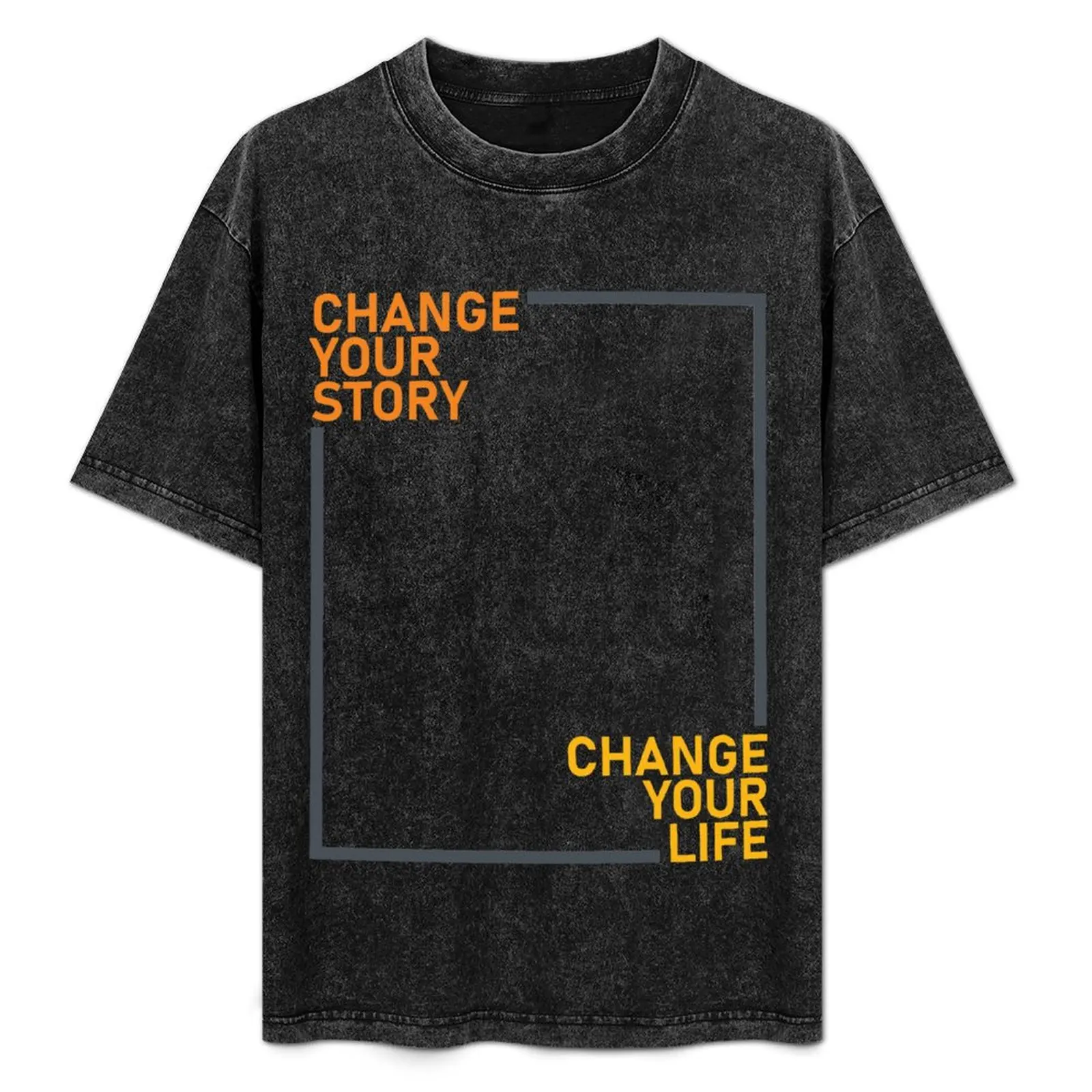 

Change Your Story, Change Your LIFE (Growth Mindset) T-Shirt Gym Exercise Short Sleeve T-Shirt