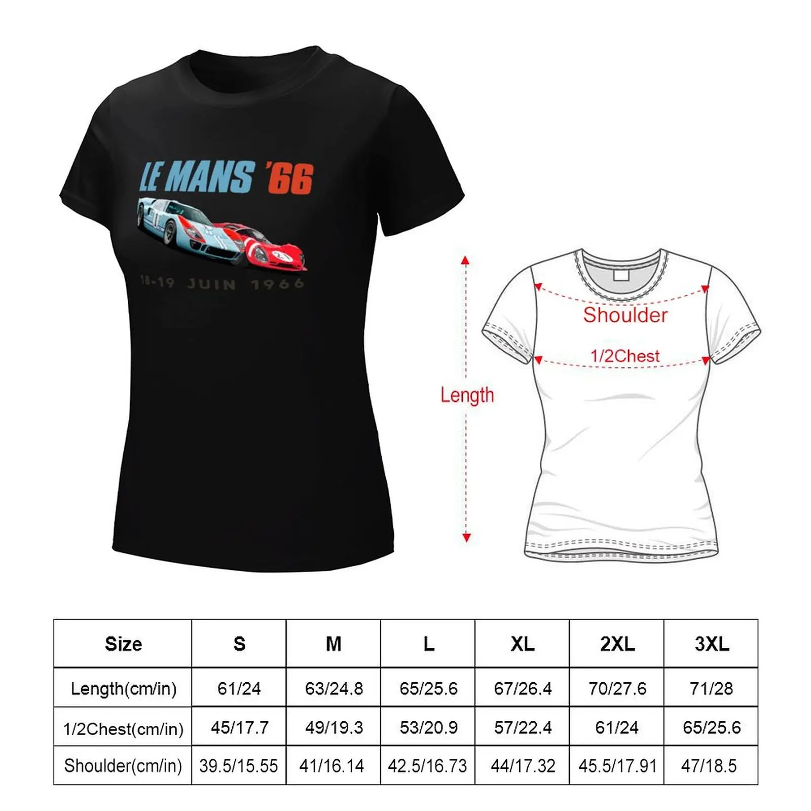 LM 66 T-Shirt aesthetic clothes female t-shirts for Women pack