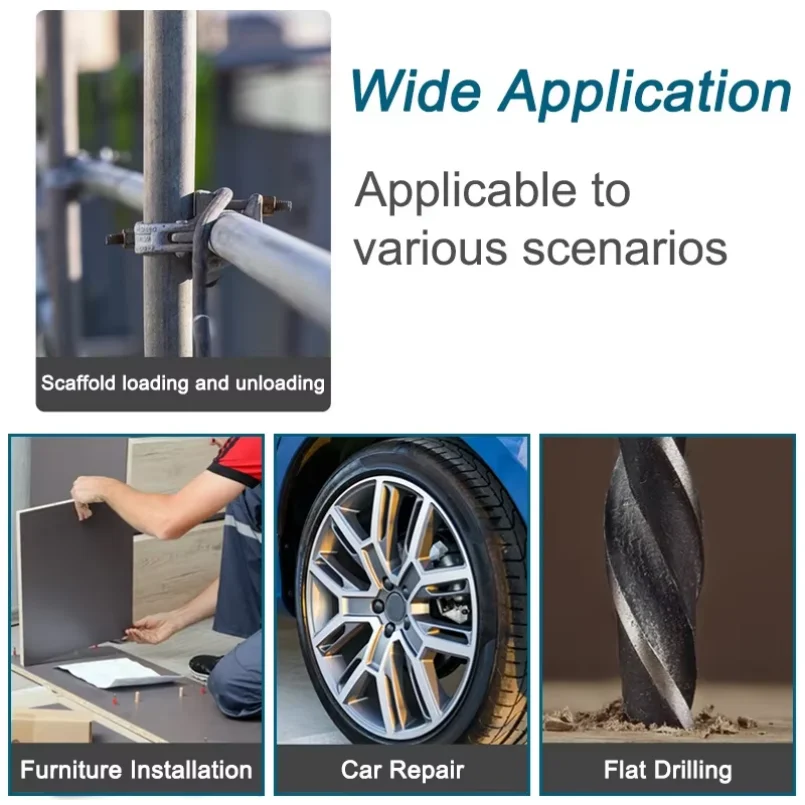 Многофункциональный аккумуляторный электрический ударный гайковерт Электрический инструмент бесщеточный электрический ключ ручная дрель