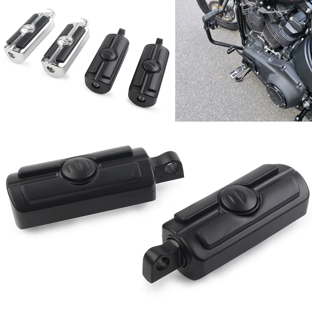 

Motorcycle Foot Pegs Footrests Footpegs For Harley-Davidson with 10mm Mounting Hole Diameter