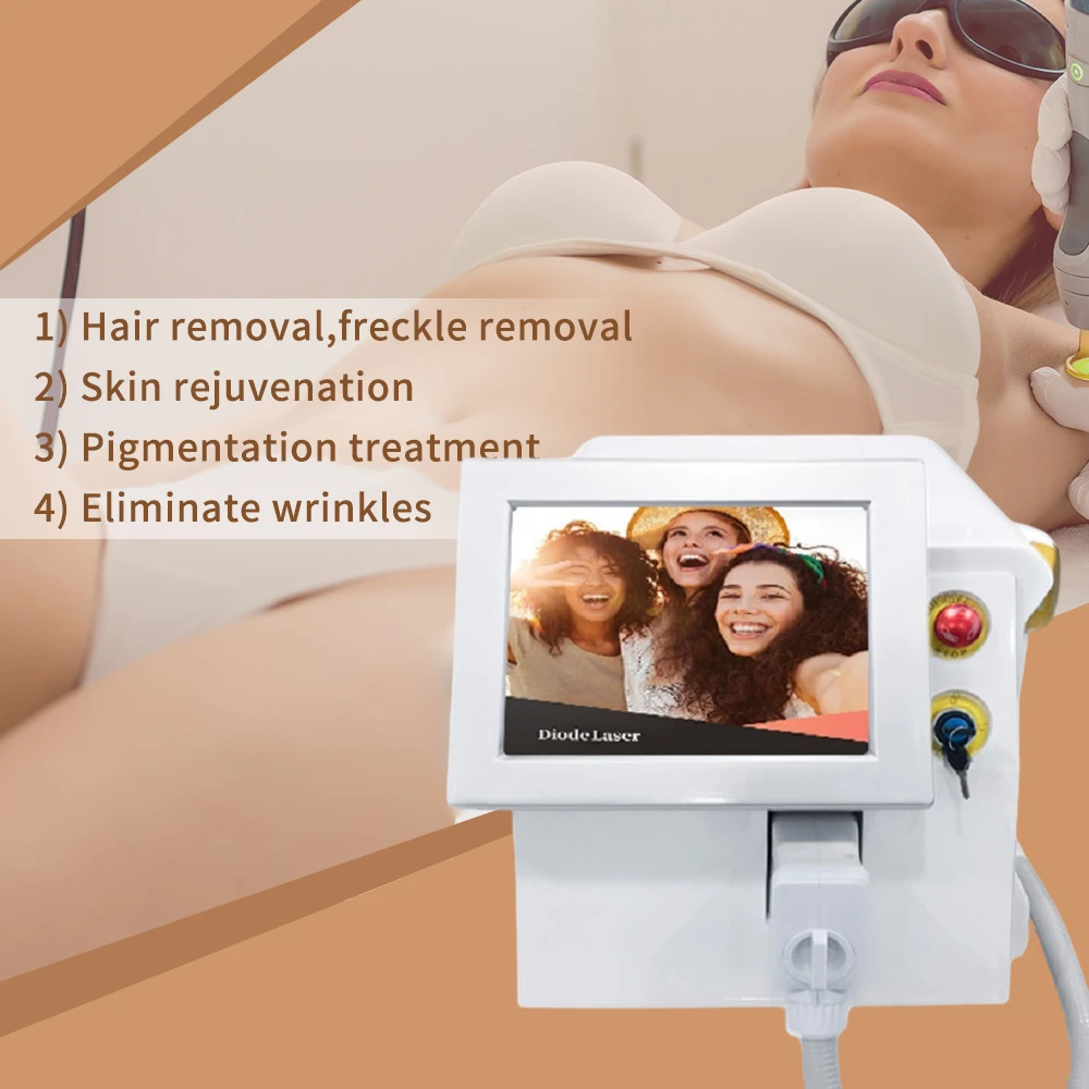 

Professional Germany Bars 3 Wavelength 755 808 1064 Diode Laser/laser Diodo 808/hair Removal device 755nm Alexandrite Laser