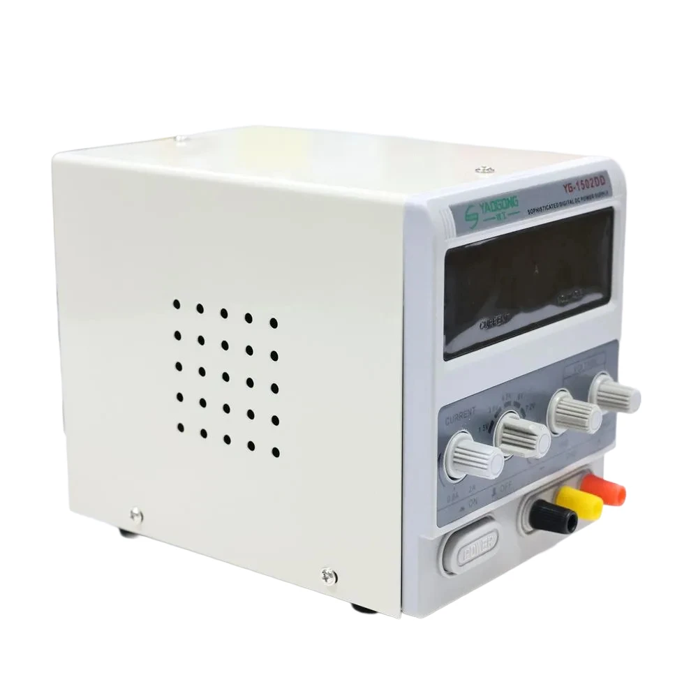 

Dual-Mode DC Power Supply 0-15V 500mA, CV/CC Adjustable, Digital Readout YAOGONG 1502DD