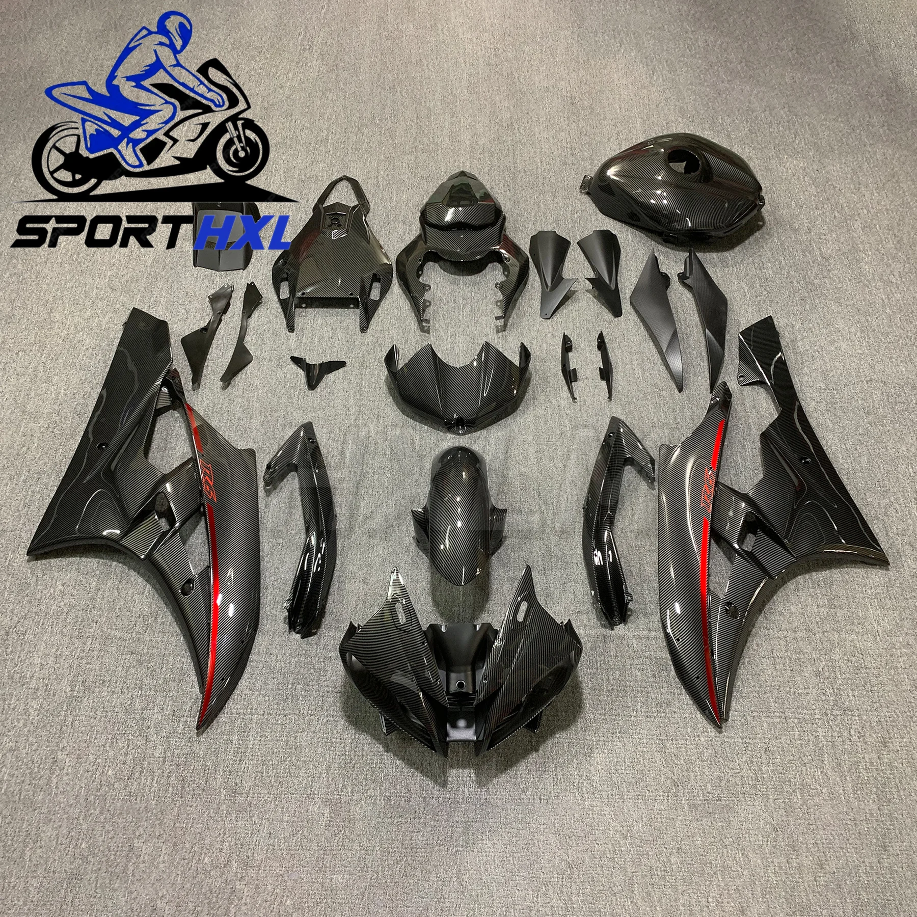 

Fit For Yamaha YZF-R6 06 07 Bodywork fairing kit Fairing kit ABS Injection Full fairing kit Motorcycle Accessory