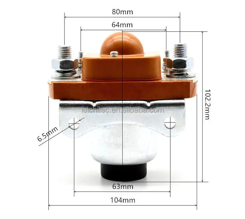 موصل كهربائي مزدوج التتابع ليد ، MZJ ، 800A ، 1000A ، 12V ، 24V ، 36V ، 250A ، 10V ، 12V ، 36V ، 48V ، 60V ، 72V ، 84V ، V ، Silver