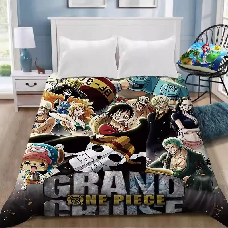

One Piece Cute Cartoon Cartoon Luffy Chopper Solon Single-piece Bed Sheet Kawaii Student Dirty-resistant Bed Sheet Holiday Gift