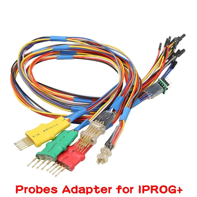 New Probes Cable Easily Work Without Soldering Pins Probe Adapters Works ECU For Xprog/Iprog In-Circuit ECU Cable