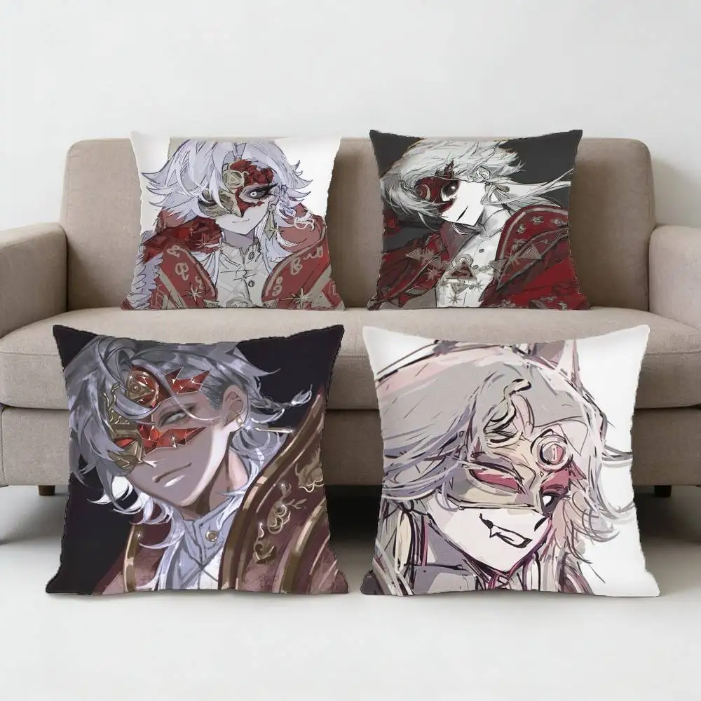 Game Identity V Ithaqua Pillow Case Sofa Living Room Bedroom Headboard Backrest Cushion Square Cushion Nap Time