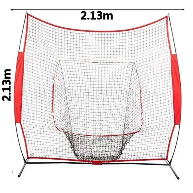 Portable Baseball Practice Net Outdoors Training Baseball Net Indoors Rebound Baseballs Nets Professional Sports Equipments