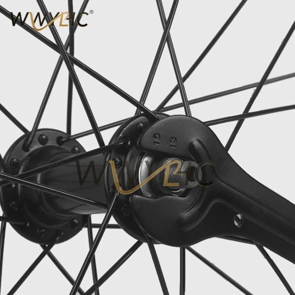 2Pcs Bike Bicycle Hub Repair Tools Double-Ended Cone Wrench Bicycle Head Open End Axle Hub Spanner Hub Axle Tool 13/14/15/16mm