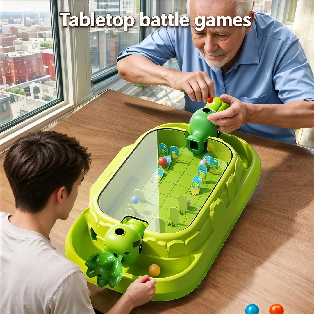 Plants VS Zombies 2-Player Tabletop Shooting Battle Game, Interactive Family Educational Toy, Family Party Gifts