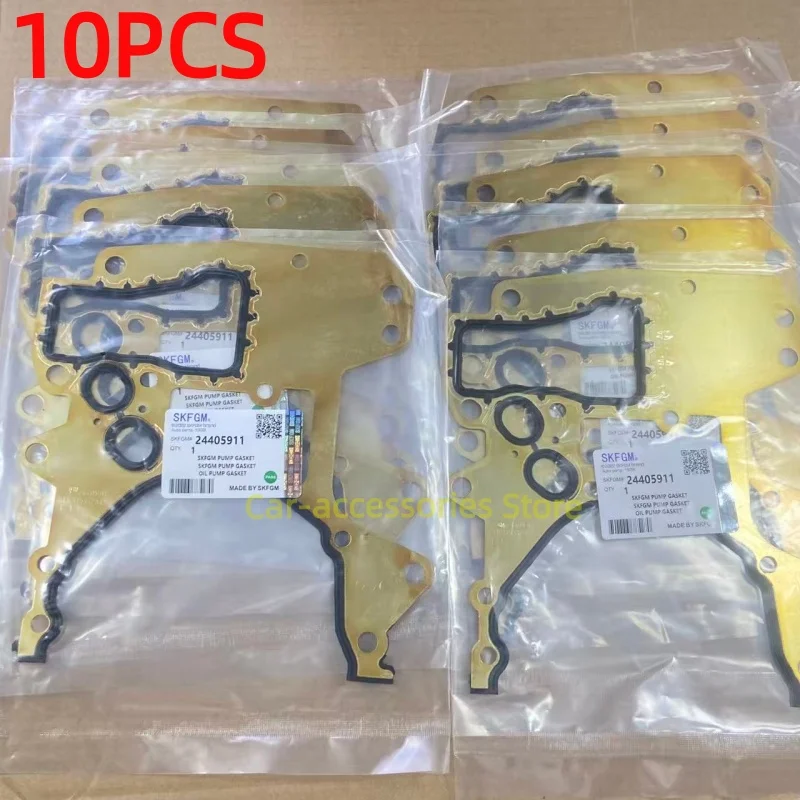 

10PCS Engine Timing Cover Gasket For Chevolet Cruze Sonic Pontiac G3 Wave Vauxhall Opel Insignia Zafira NO: 24405911