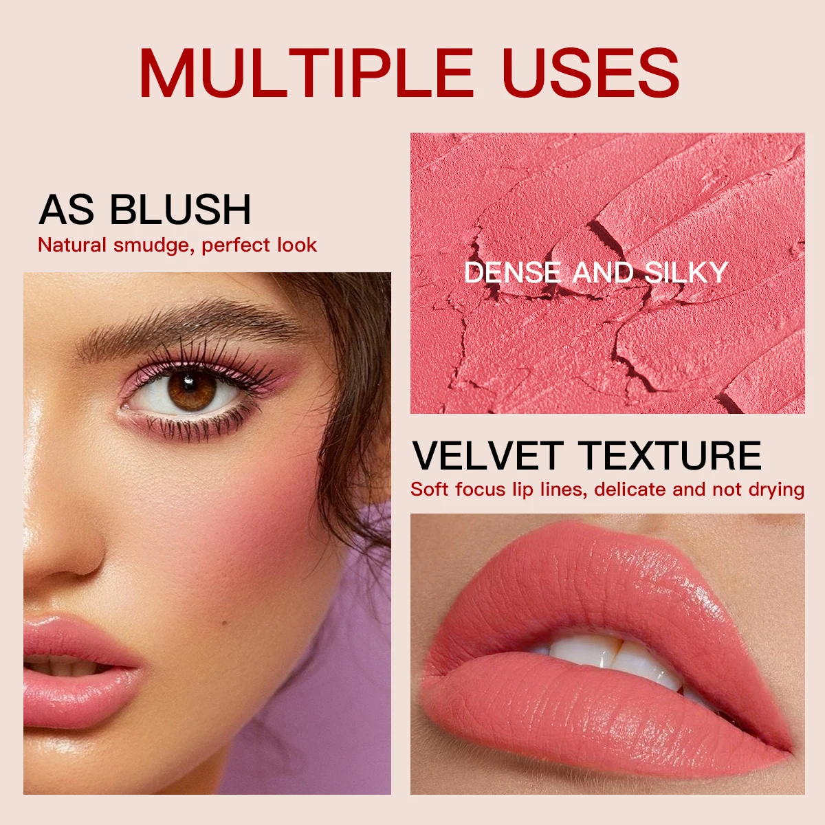 防水マットリップスティック、コントゥアリップスティック、長持ちするべたつかないリップケア化粧品