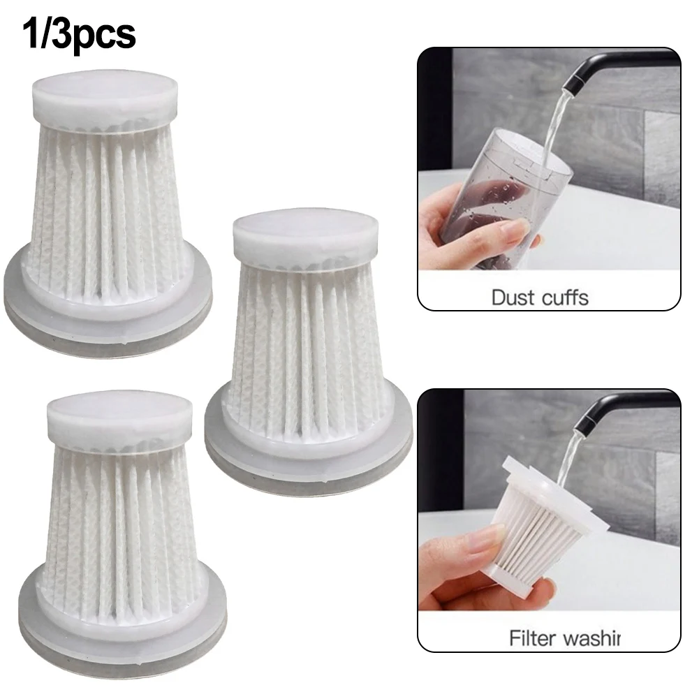 Washable Reusable Filter Element Dust Filter For Mini Wireless Vacuum Cleaner Accessories Aspiradora Rotating Mop Wash Bag