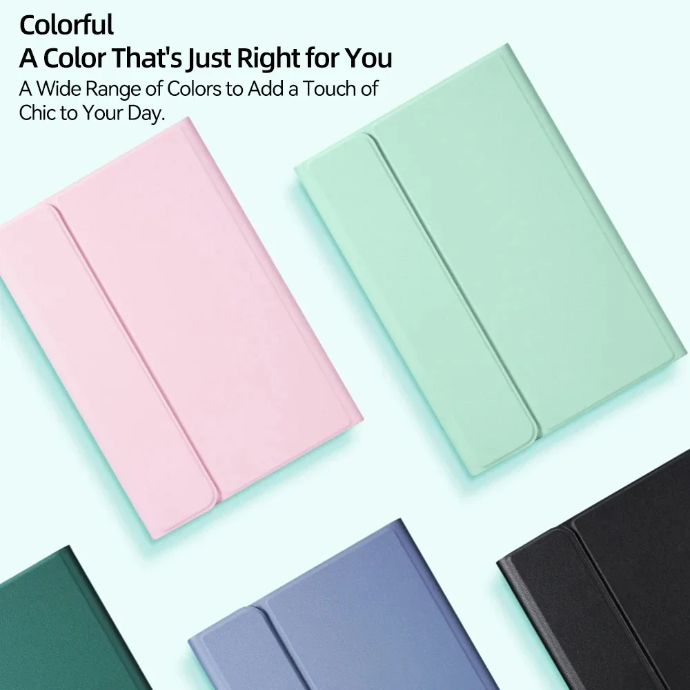 

Tablets Keyboard Case for Redmi Pad 2 2025 Cover for Xiaomi Redmi Pad 2 11 inch 2025 Teclado Cover Rainbow Backlit Keyboard Case