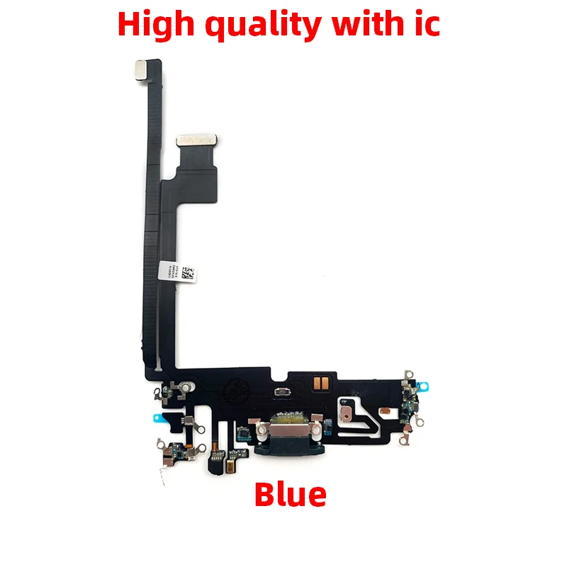 New 1:1 with IC For iphone 12 pro max 12pro max Charging Port Flex Microphone Mini USB Charger Dock Connector Repair