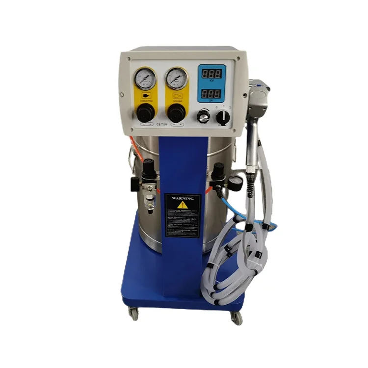 

New Industrial Electric Automatic Electrostatic Spray Powder Coating Machine for Car Motorcycle Painting Aluminum Substrate