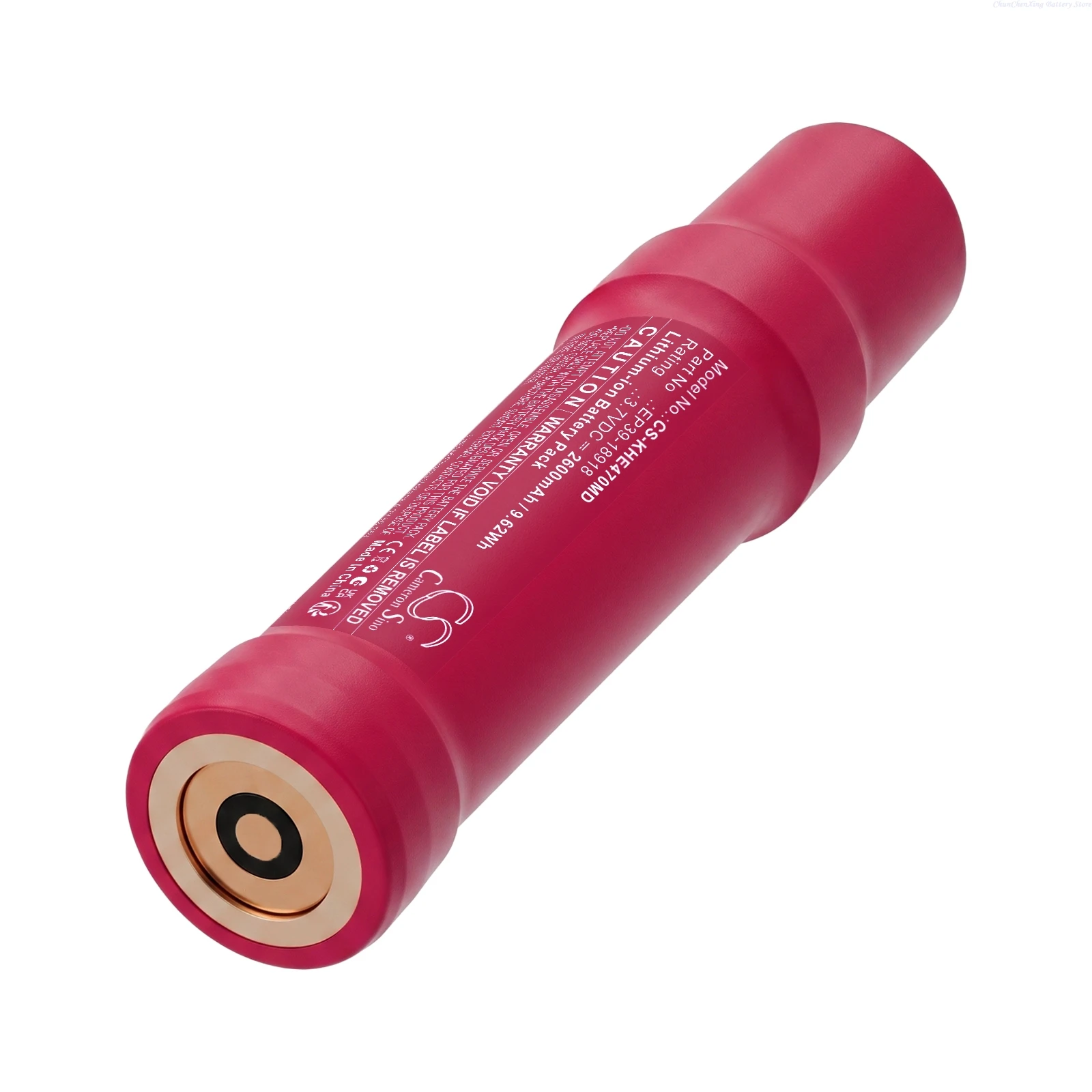 Replacement 3.7V 2600mAh  Medical Battery EP39-18918 for Keeler EE470009 Ophthalmoscope Slim Line