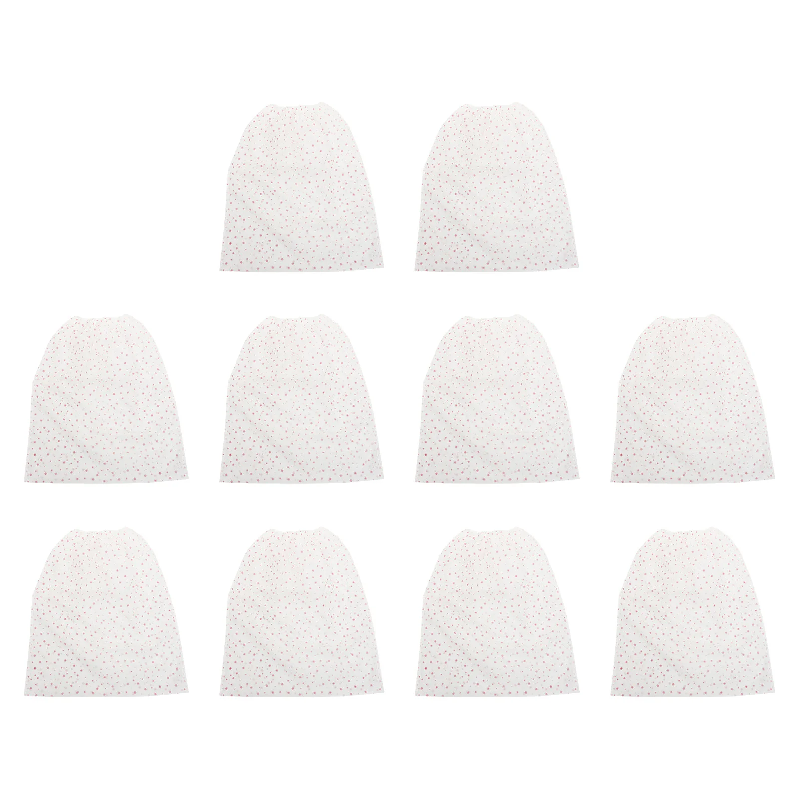 10 Pcs Bath Skirt Moisture-Wicking Clothing Bathing Skirts Bathrobe for Women One-time Salon Disposable