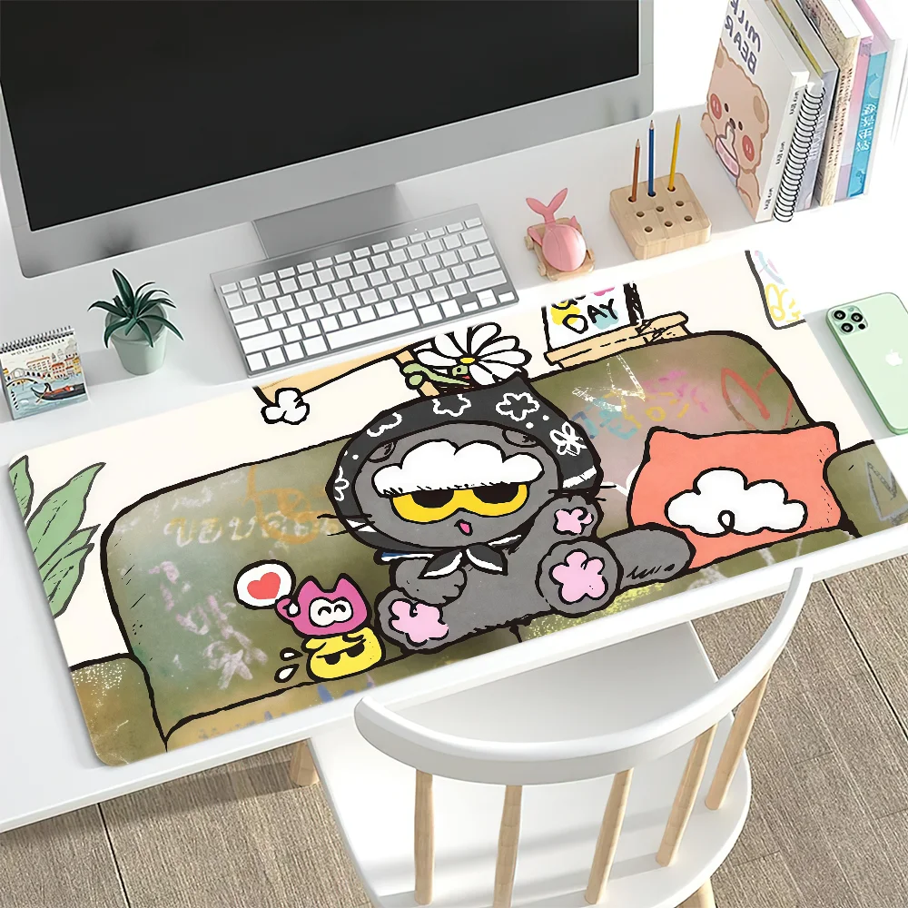 HD Z-ZOA Friends Mouse Pad Desk Mat Large Non-slip Anti-fray Keyboard Ergonomic Office Rubber PC Home Custom