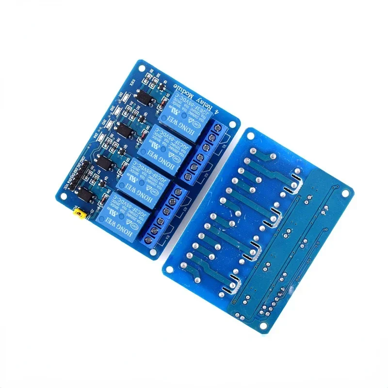 Módulo de relé com optoacoplador para arduino, saída 1, 2, 4, 6, 8 vias, 5V, 12V, canal, em estoque, 1pc