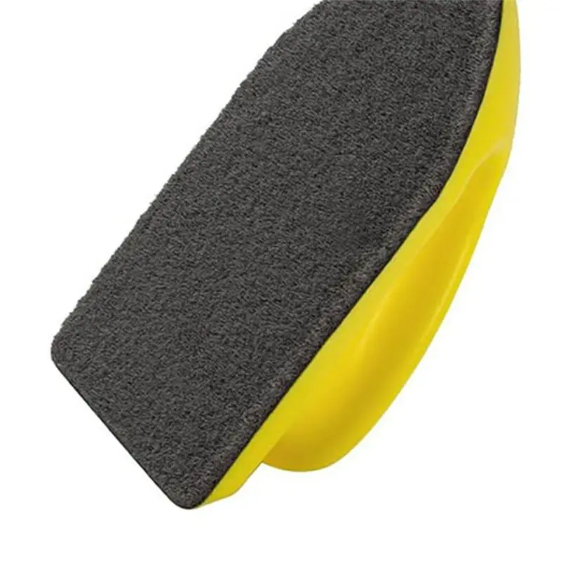Y42A-4PCS Hook And Loop Sanding Block Included Cleaning Brush 5 Inch Round And Mouse Sanding Block Meant For Wood Furniture