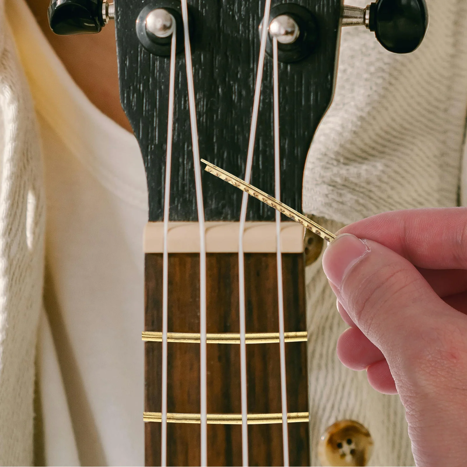 

19 Fret Wires 2.2mm Classical Guitar Fret Board Lines Brass Copper Replaceable Parts Accessories Acoustic Electric