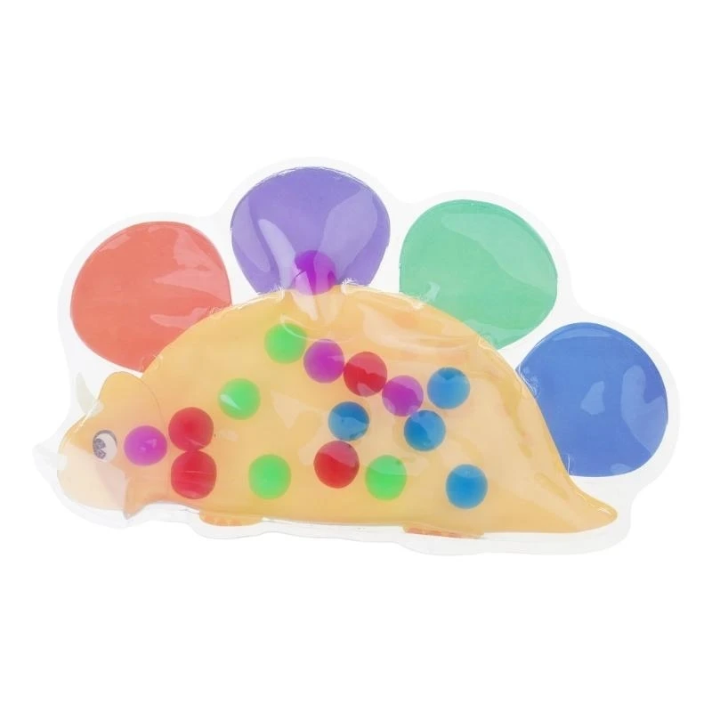 เด็ก ๆ การพัฒนาอารมณ์ความรู้สึกบีบของเล่นไดโนเสาร์รูปร่างการจับคู่สีเกมก่อนวัยเรียนกิจกรรมการเรียนรู้ก่อนวัยเรียน