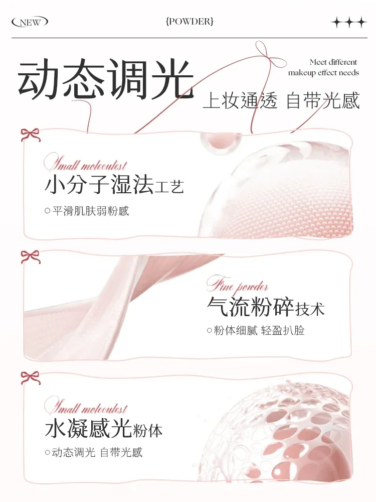 LISHU Blush Evidenziatore Finitura Impostazione Polvere Controllo olio Schiarente Fard opaco Nudo naturale Trucco grazioso originale Raro