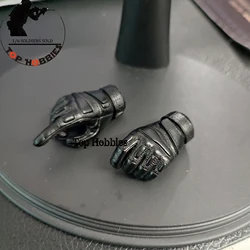 Pairs of In Stock 1/6 Sca Man Male Hands Gloved Hand Black Type Holding Figure Gun Holder Gloves Model For For 12