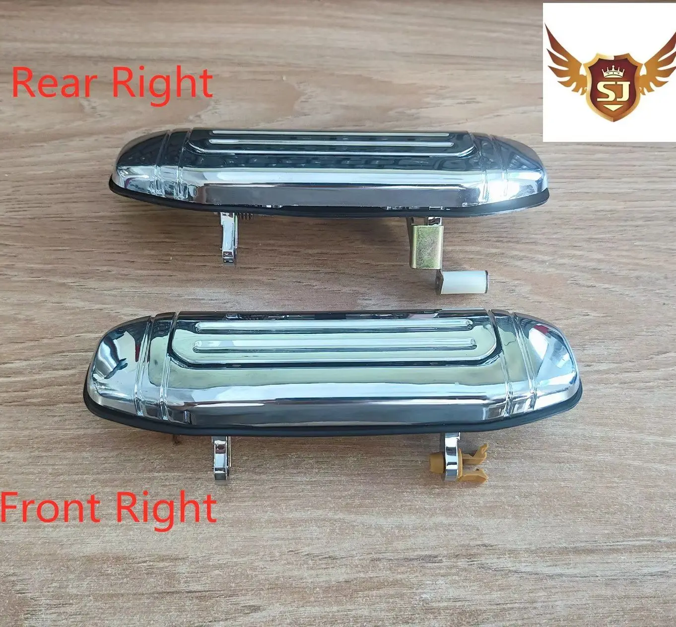 For Mitsubishi Pajero Montero Exterior Car Door Handle Rear Left And Right 1992-2000 OEM 722019291D01 722019291C01