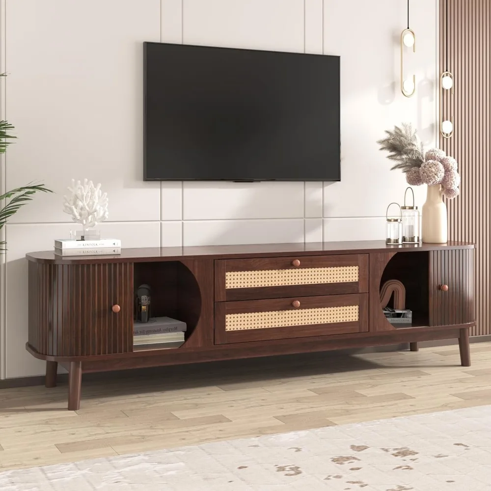 Modern Fluted Tv St… - image