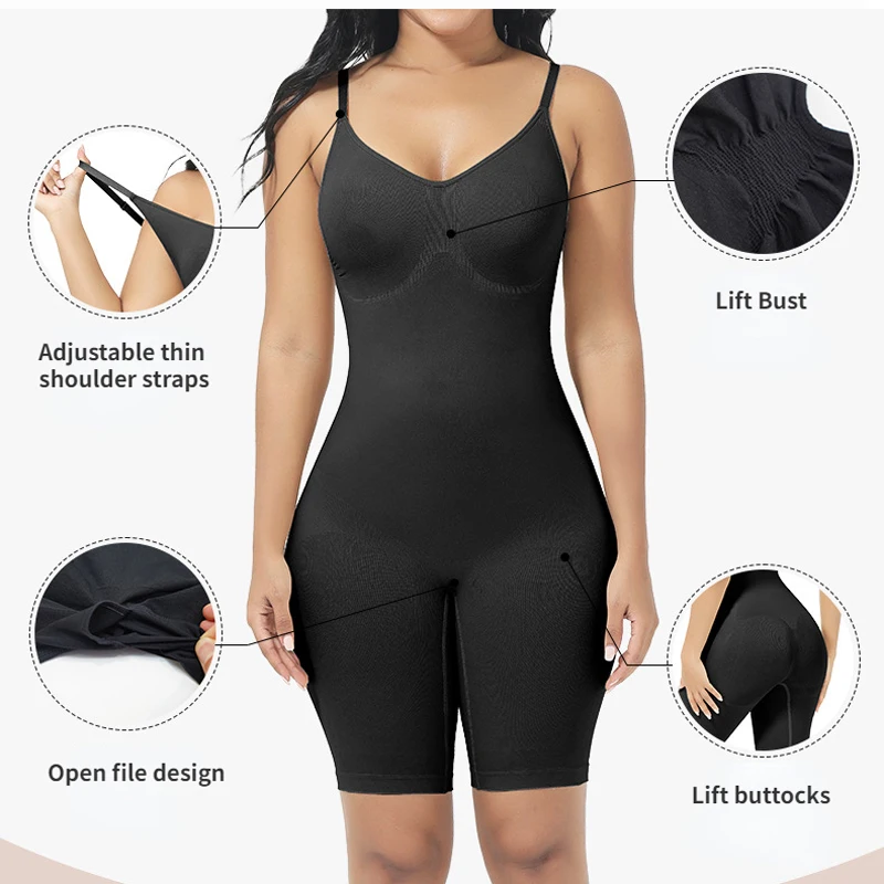 Bodysuit Full Body Shapewear Women Shaper Butt Lifter Buttock Hip Tummy Control Sculpting Slimming Sheath Woman Flat Belly 2024