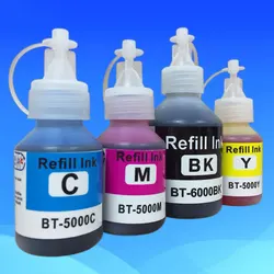1set BT6000 BT5000 Primum pigment black Ink For Brother DCP-T500W DCP-T510W DCP-T520W DCP-T700W T710W T720DW T725DW Printer