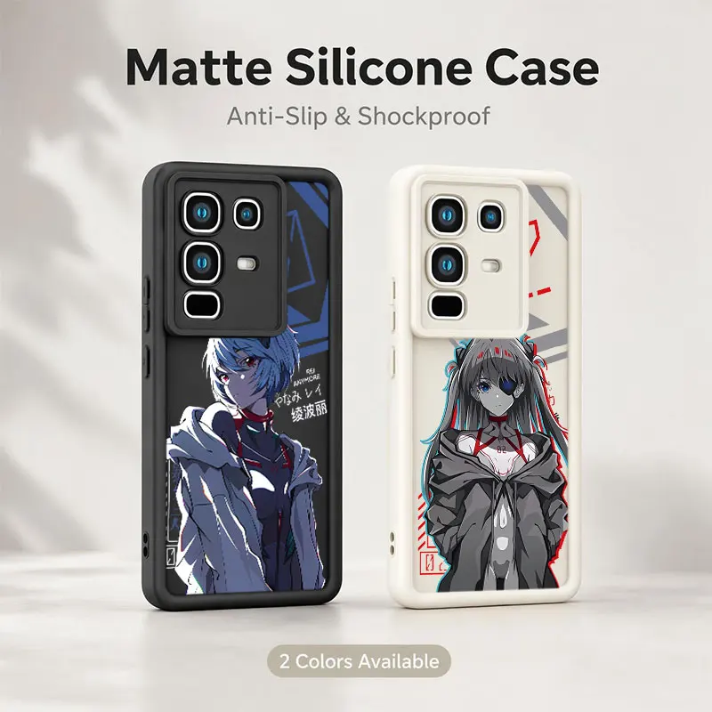 Anime EVA E-Evangelions Phone Case For Motorola Moto G86 G85 G84 G75 G64 G56 G55 G54 G53 G45 G32 G30 G24 Edge 50 60 70 Fusion