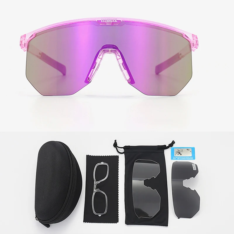 Велосипедные очки B BLIZ Hero с защитой от ультрафиолета UV400, поляризованные солнцезащитные очки с 3 сменными линзами, спортивные очки для активного отдыха, для MTB и шоссейных велосипедов