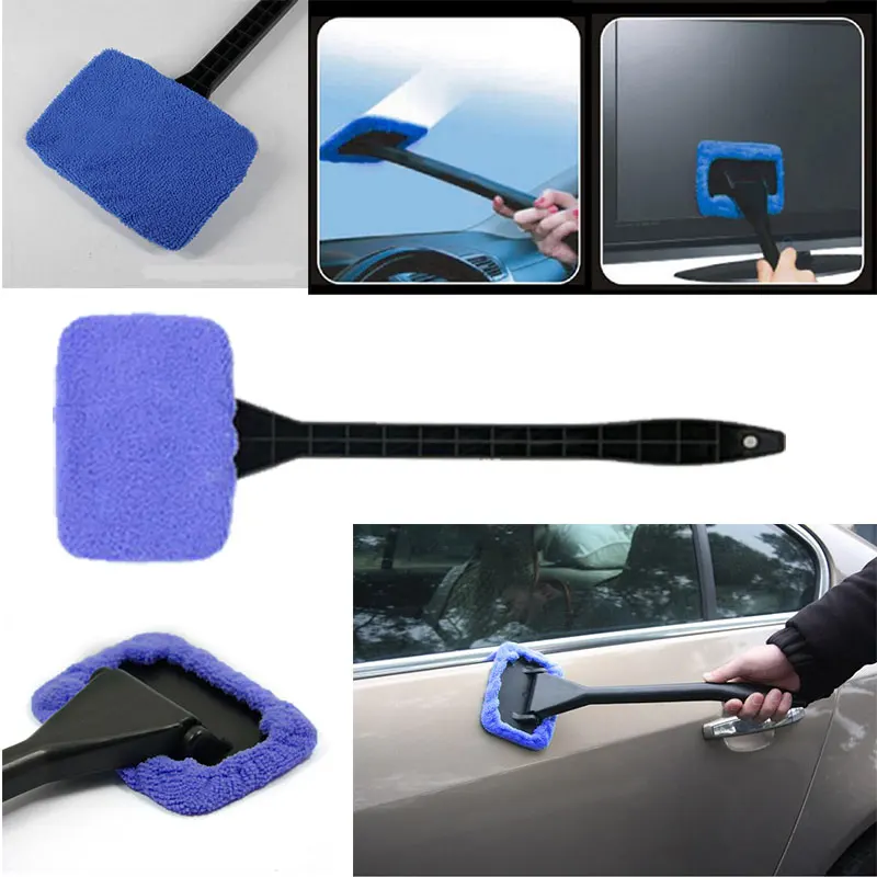 Car Cleaning Tool Kit Brush Water Bottle Car Wash Water Bottle Kit 1L High Pressure Foam Car Beauty Kit Cleaning Sponge Scraper