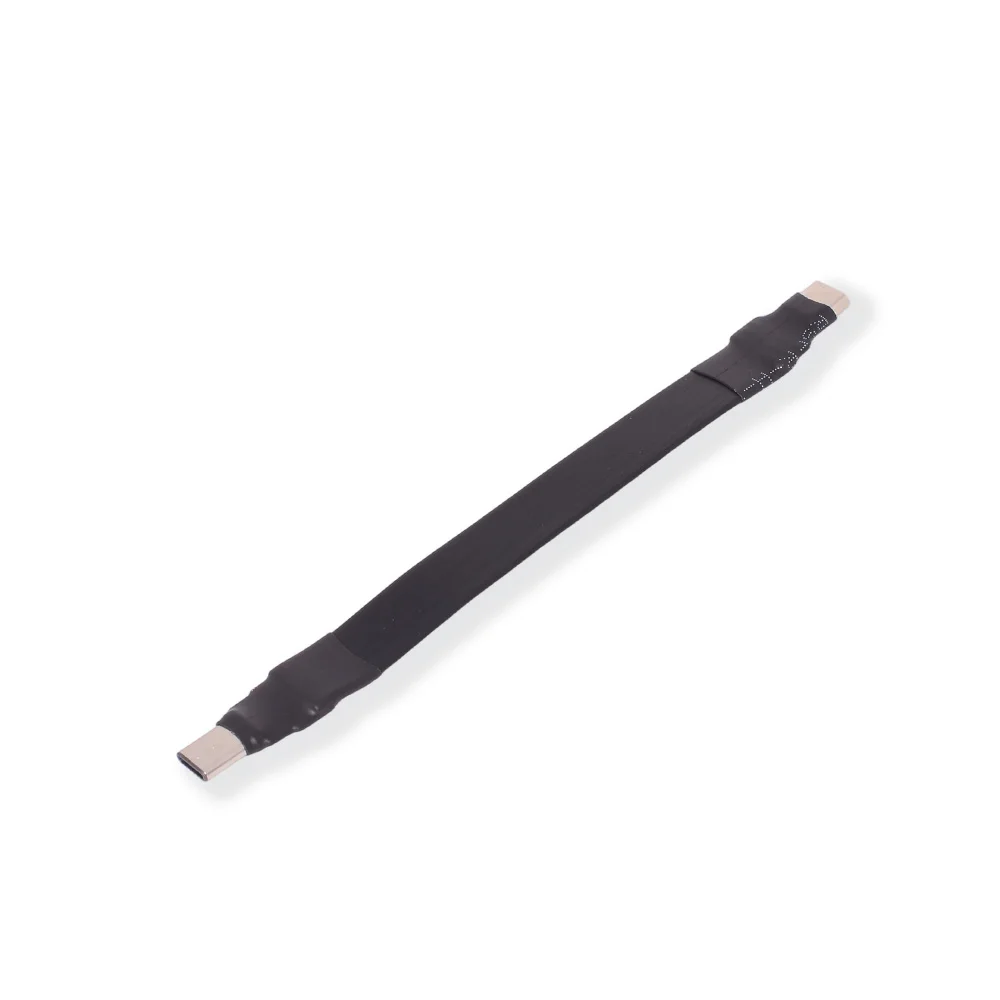 ADT-Link-USB-3.2-Type-C-to-Type-C-Flat-Ribbon-Internal-20Pin-Cable-Fold-90-Angle-Data-Charging--Aerial-Photography-Cord