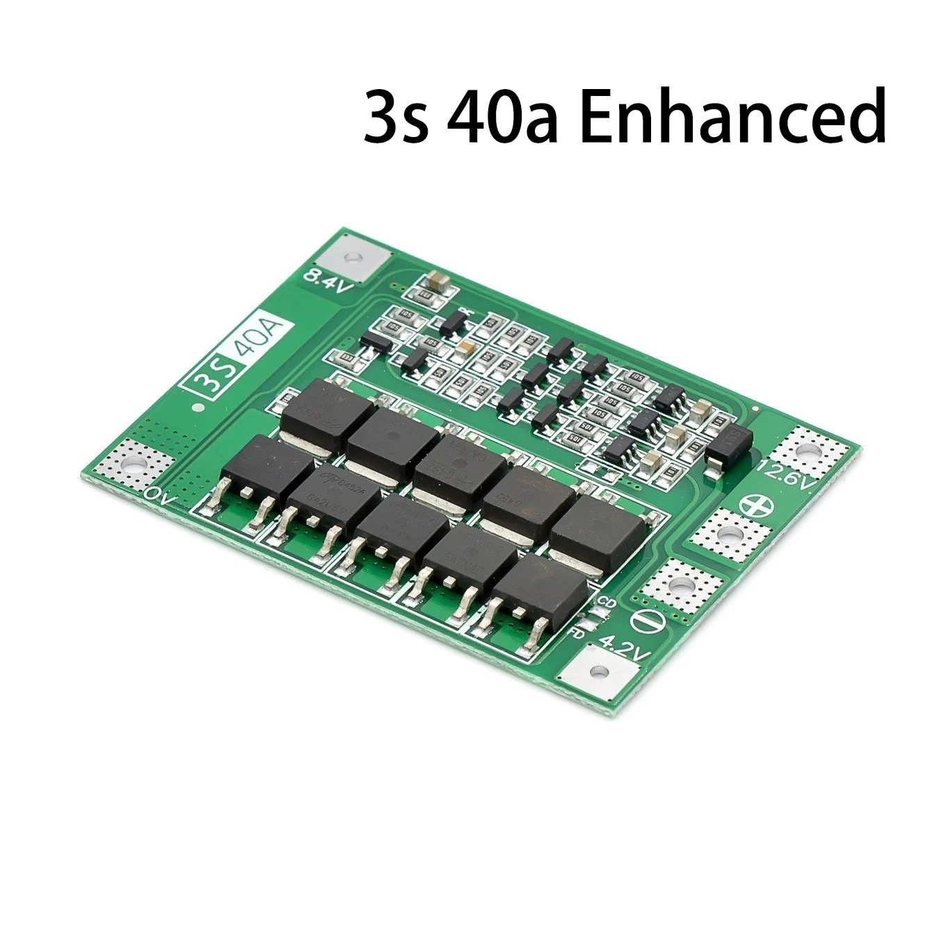 3S 4S 40A 60A Li-ion Lithium Battery Charger Protection Board 18650 BMS For Drill Motor 11.1V 12.6V/14.8V 16.8V With Balance