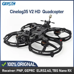 GEPRC Cinelog35 V2 RC Quadcopter Freestyle Drone FPV Analog/HD Wasp/HD O3 2650KV Motor 5.8 RHCP UFL PNP/ELRS 2.4G/TBS Nano RX