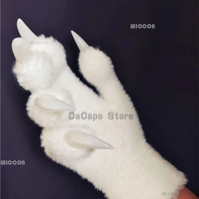 Fursuit Paws Kigurumi Furry Cosplay Gloves Decors Animal Cosplay Glove Handwear Wearable Kig Party Original Roleplay Accessories