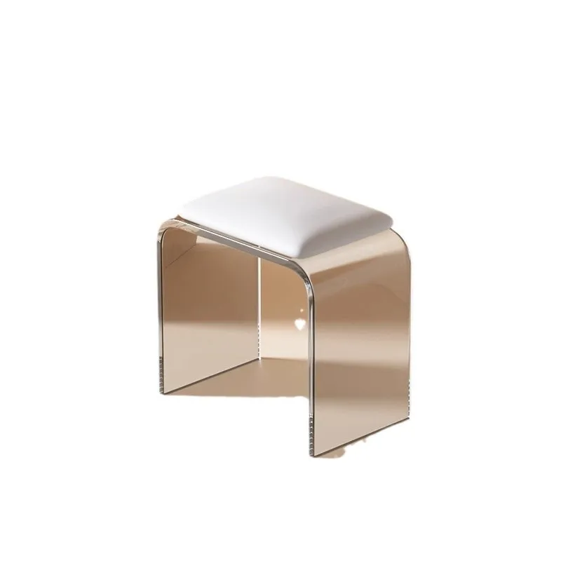 

Минималистичный одиночный стул в кремовом стиле, домашняя дверь, сменная обувь для макияжа, туалетный стул для спальни, простой маникюрный комод, стул