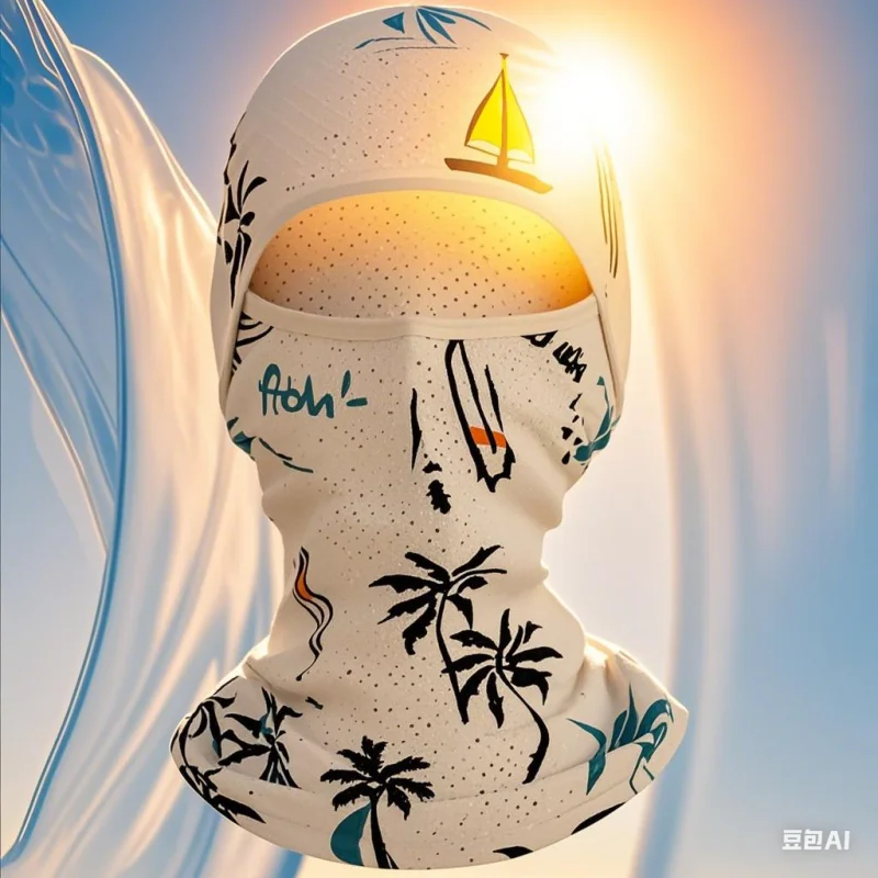 

Летняя крутая Балаклава из ледяного шелка, велосипедная полнолицевая кепка, защита от солнца и ультрафиолета, спортивная крышка для лица, головные уборы, велосипед, мотоцикл, мужская шляпа