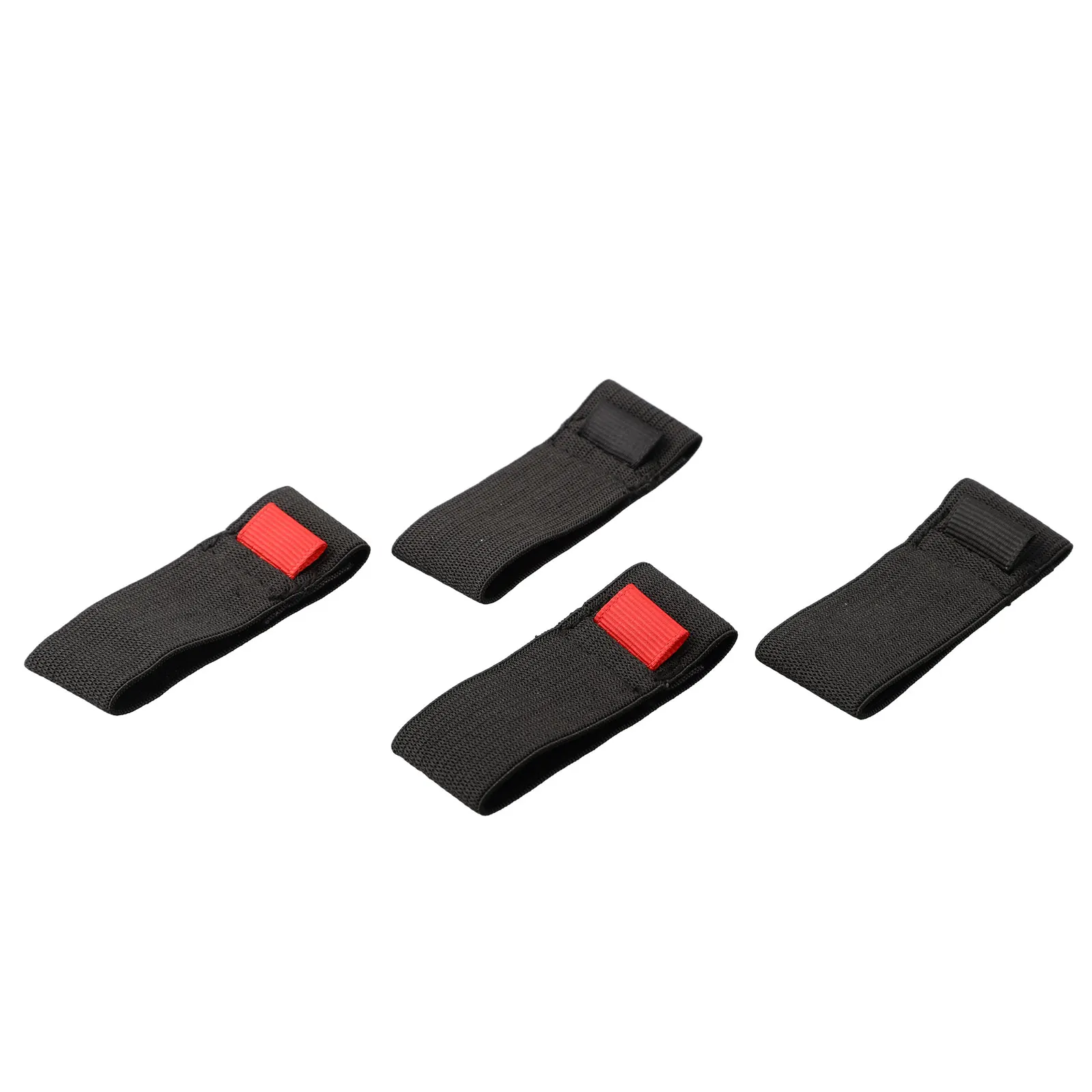 

4 Pcs Fishing Spool Belt Pack Flexible Elastic Fishing Reel Reel Protector Bag Pulley Spool Covrs Fishing Tools Accessories