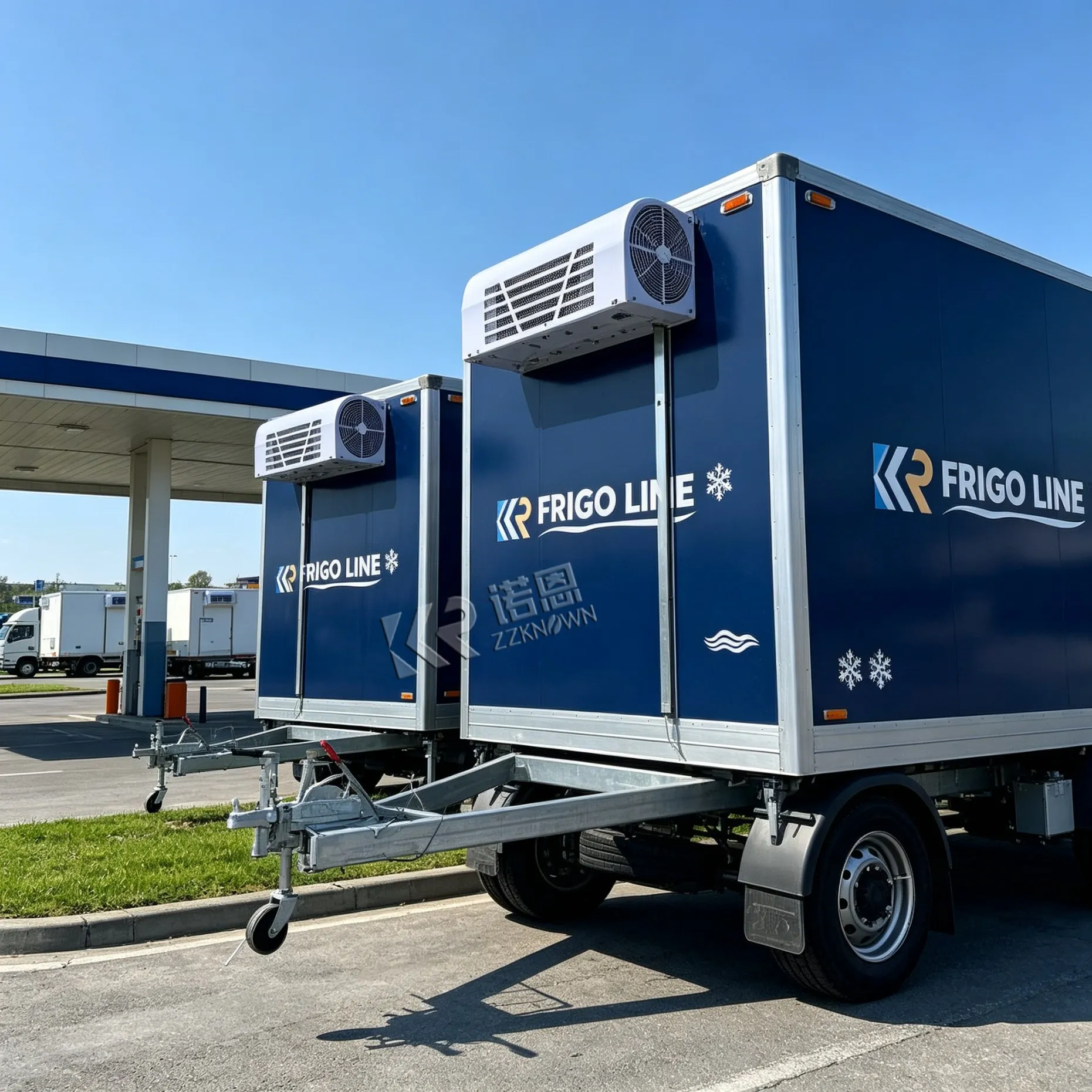 Food Quality Storage And Transport - 고품질 이동식 냉장 트레일러, 식품 운송,