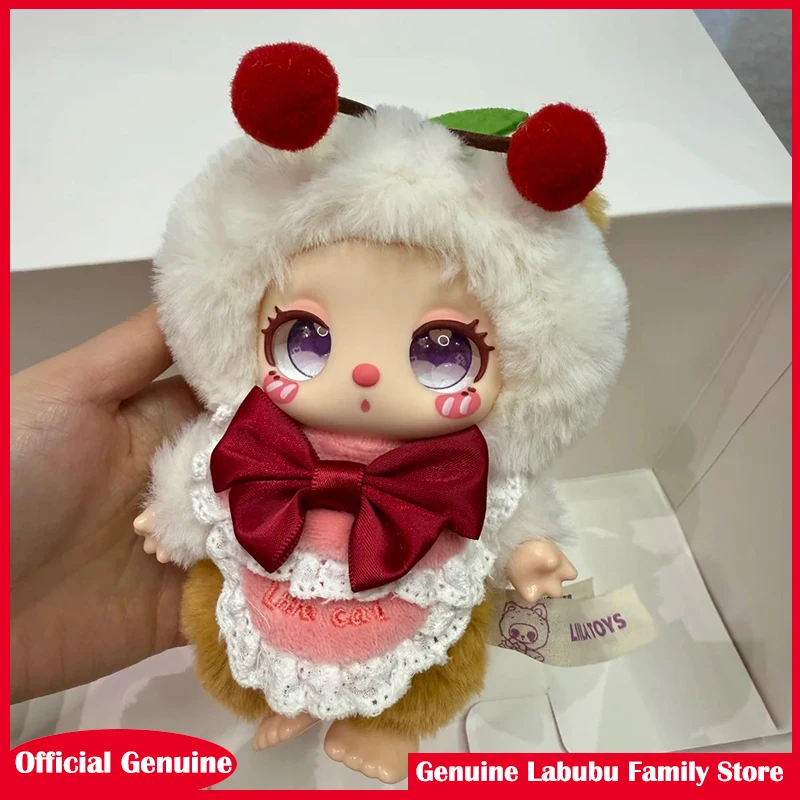 

Original Liila V4 Liila‘S Chef Kitten Serise Blind Box Plush Doll Action Figures Liila 4 Generation Room Decor birthday Gift